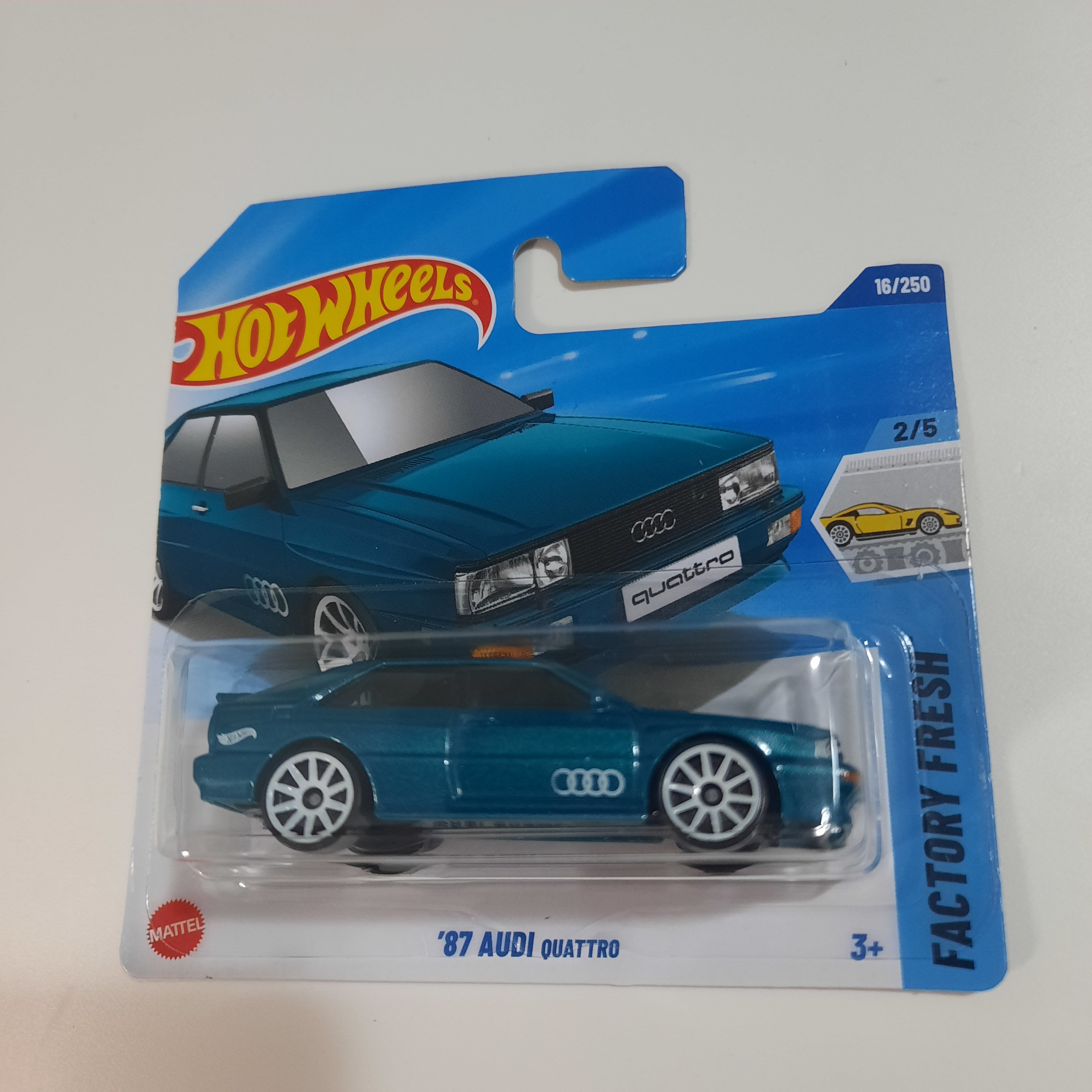 16/250 '87 Audi Quattro HW Factory Fresh 2/5 Hot Wheels 2025