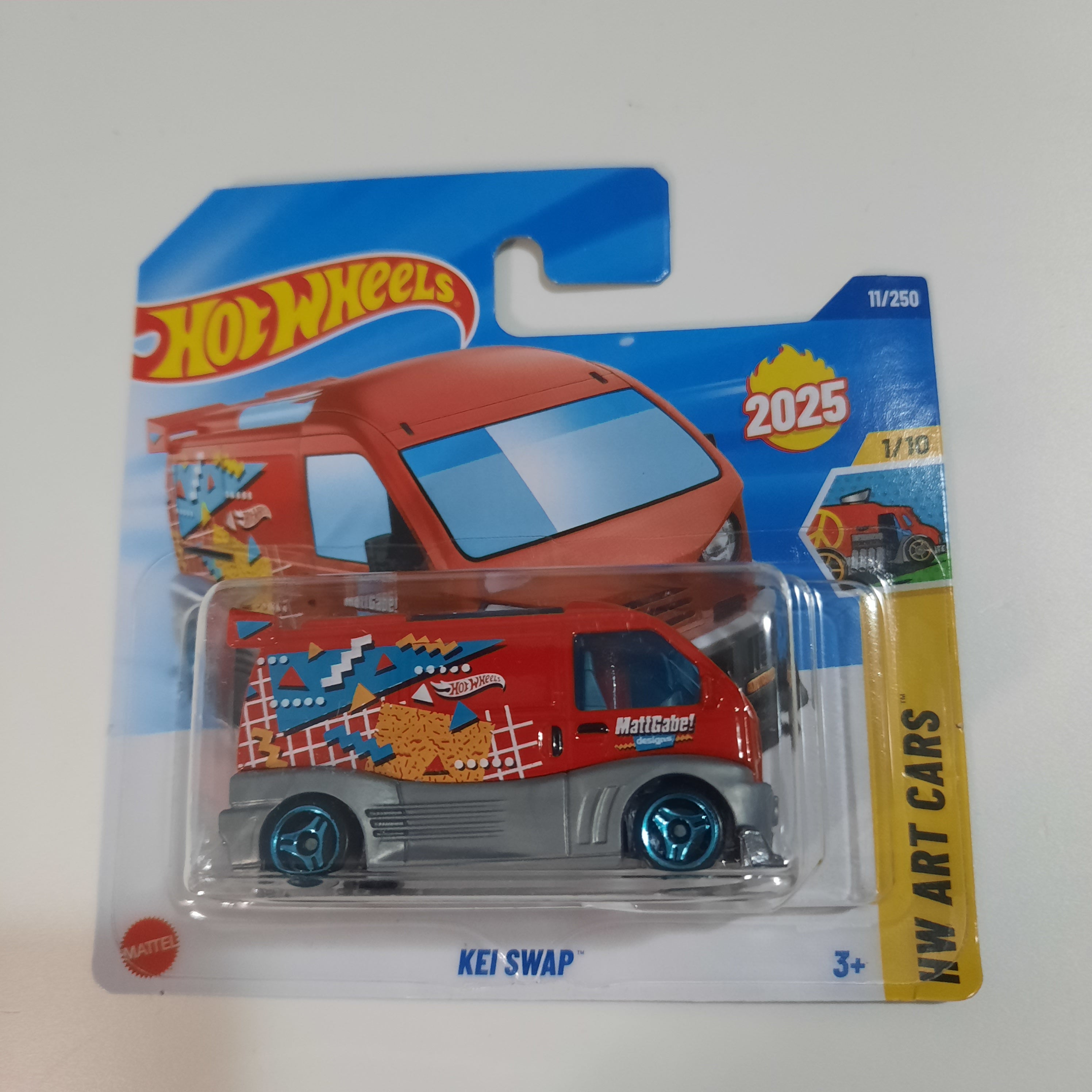 11/250 Kei Swap HW Art Cars 1/10 Hot Wheels 2025