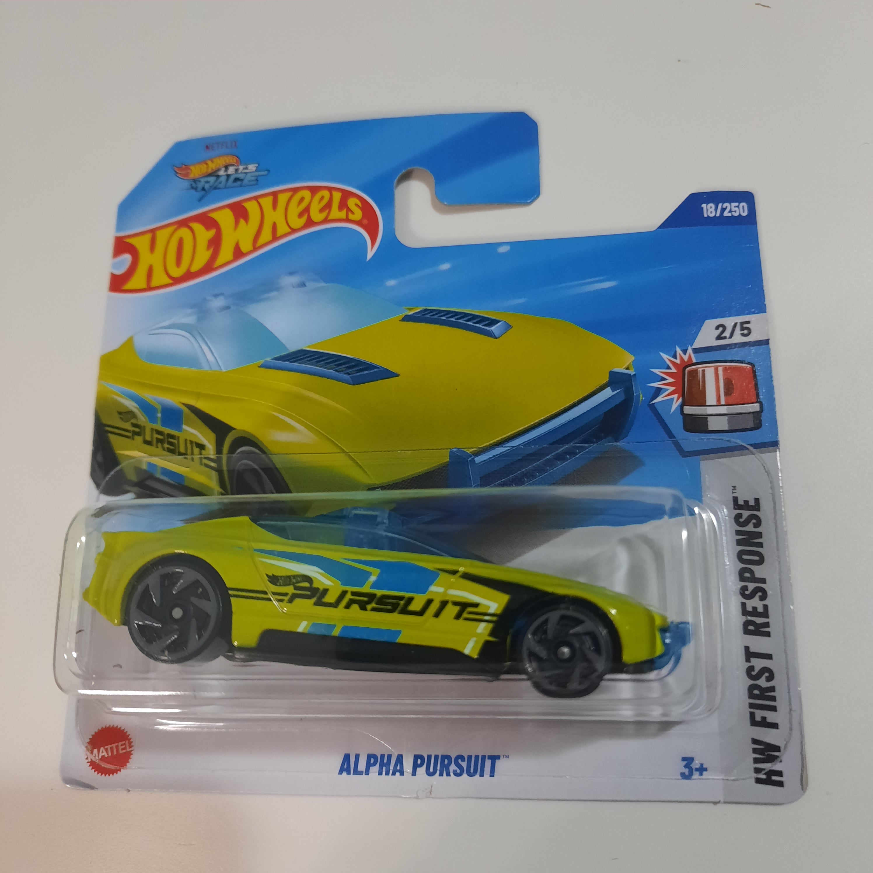 18/250 Alpha Pursuit HW First Response 2/5 Hot Wheels 2025