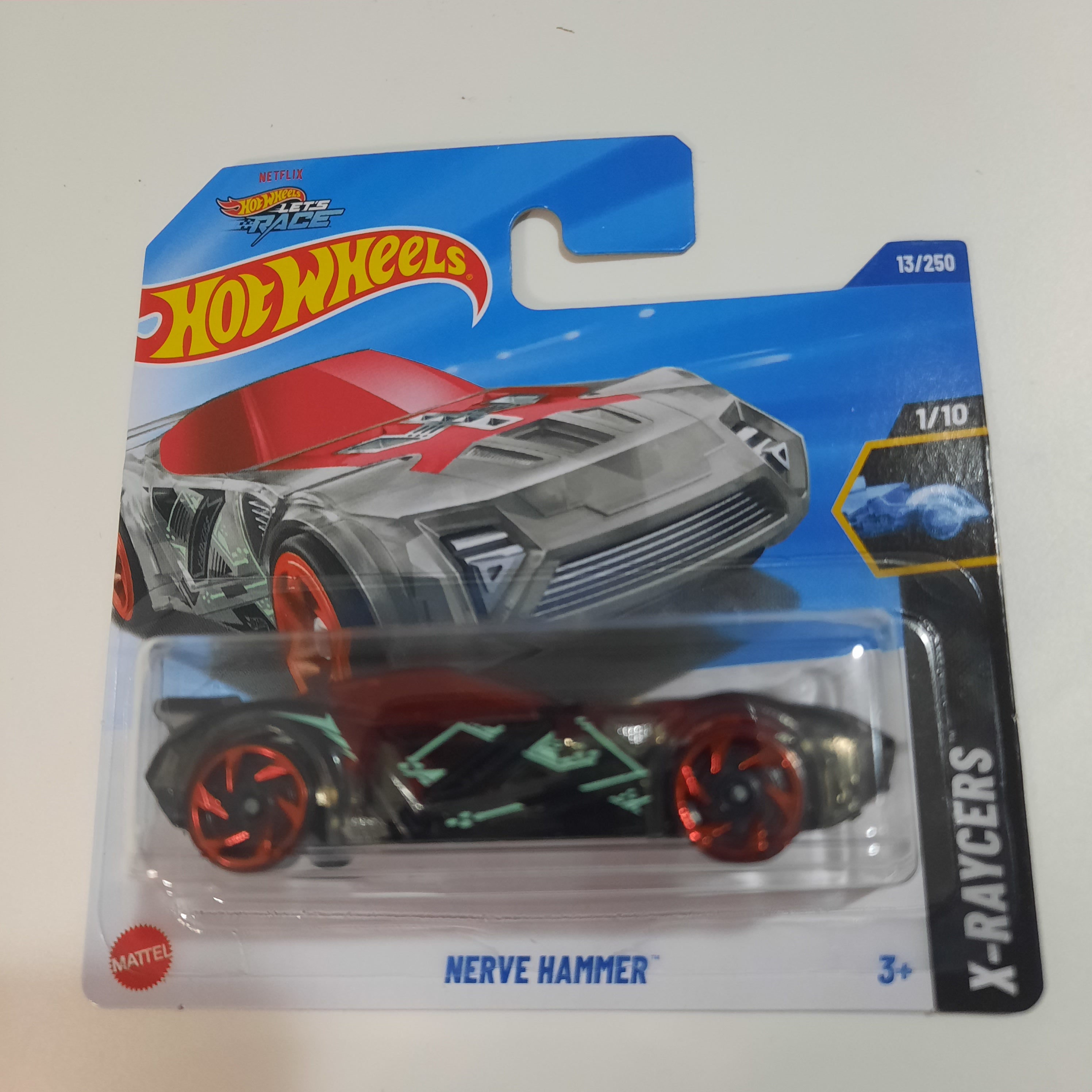 13/250 Nerve Hammer HW X-Raycers 1/10 Hot Wheels 2025