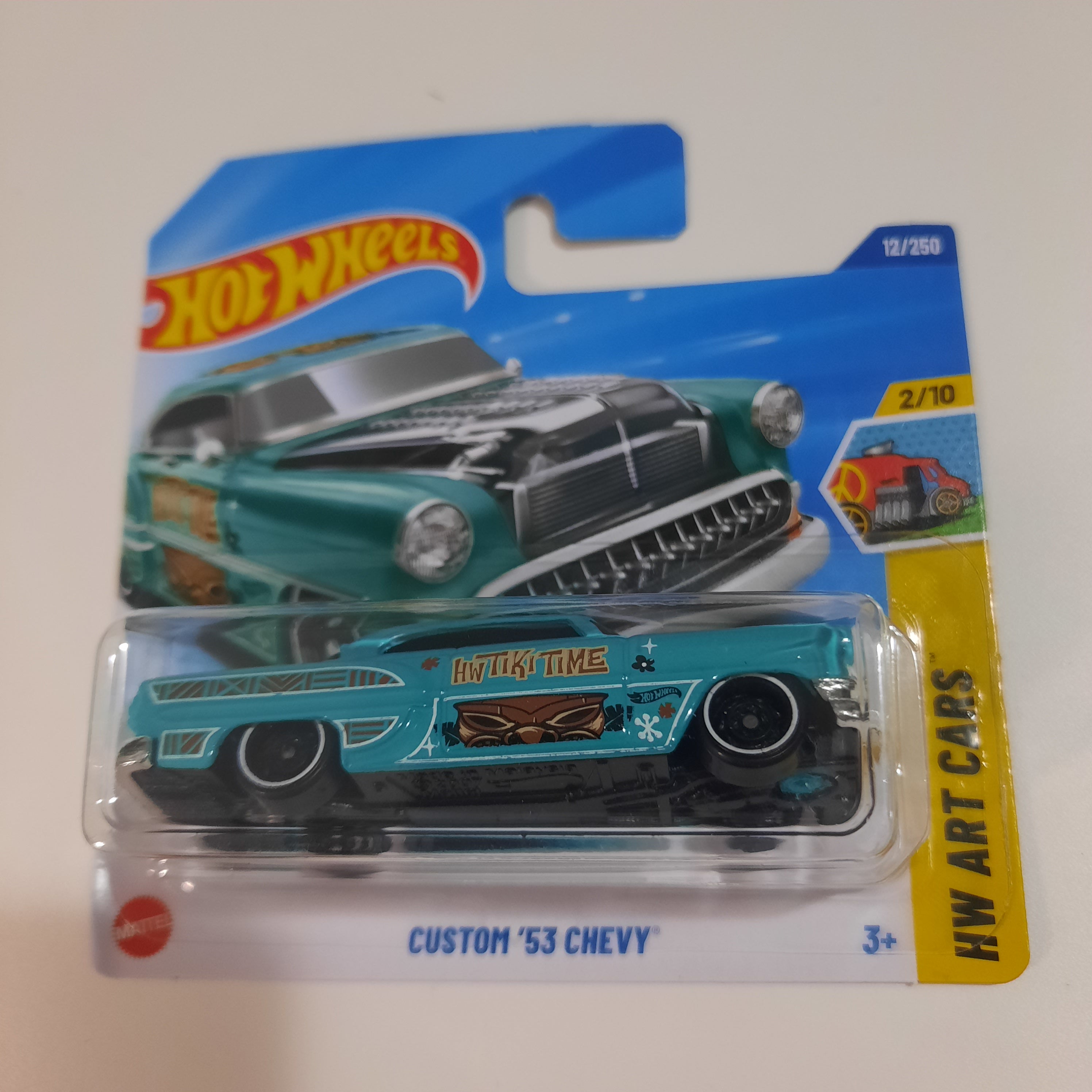 12/250 Custom '53 Chevy HW Art Cars 2/10 Hot Wheels 2025