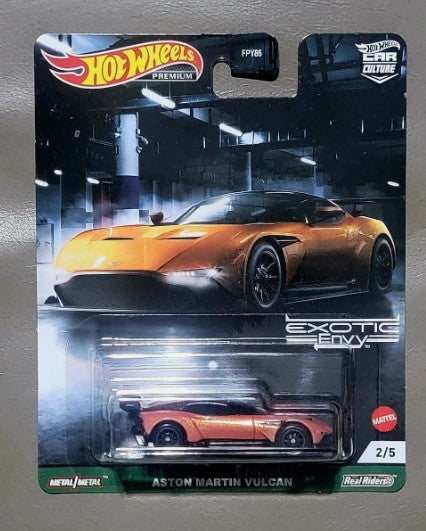 Aston Martin Vulcan Exotics Envy 2/5 Hot Wheels Premium 2024