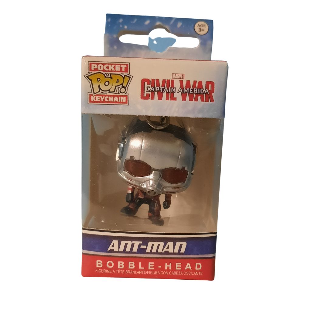 FUNKO POP POCKET KEYCHAIN CIVIL WAR - ANT MAN - PORTACHIAVI